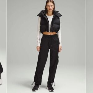 Lululemon Dance Studio Relaxed-Fit Mid-Rise Cargo Pant Black Size 0 (XXXS)